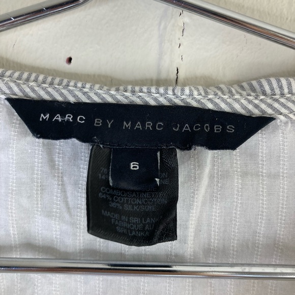 Marc By Marc Jacobs cotton peasant blouse 6 - Picture 5 of 16
